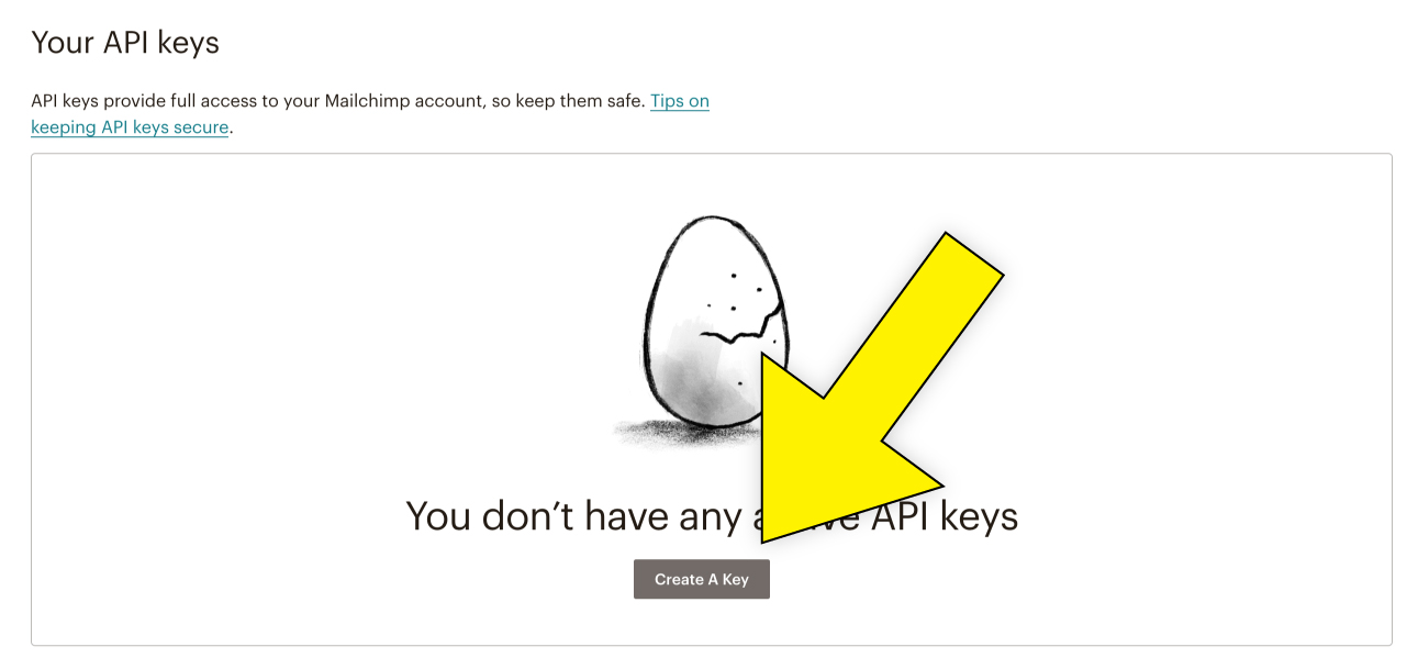 Create an API key